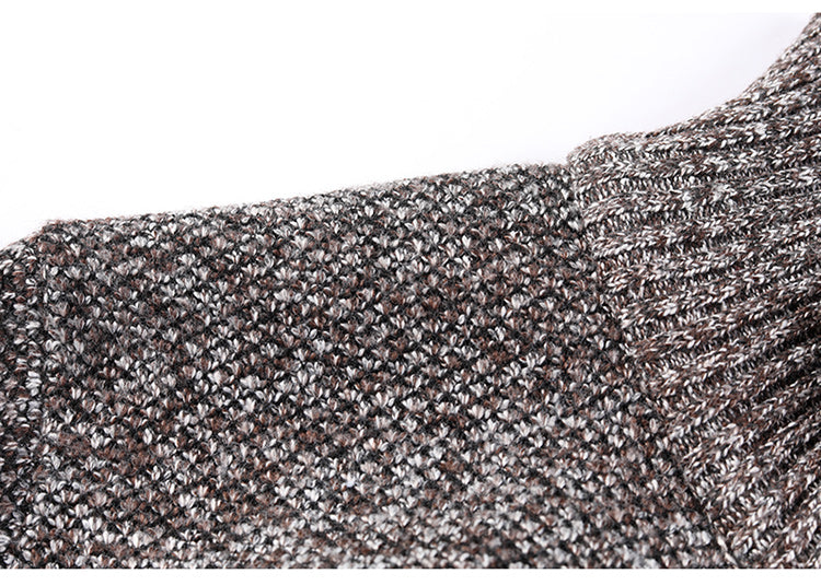 Gilet Automne Hiver Cardigan chaud Sweaters à fermeture éclair Jackets Mens