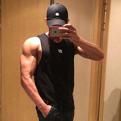 T-shirt maillot sans manches pour Homme look sportif