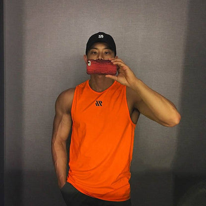 T-shirt maillot sans manches pour Homme look sportif