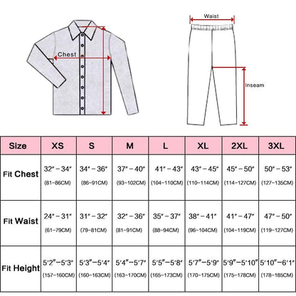 Ensemble de pyjama en satin de soie pour femme Vêtements de nuit  XS S M L XL 2XL 3XL