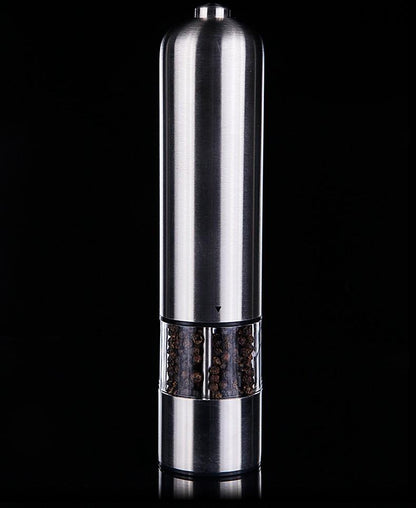 Moulin À Poivre ou Sel en Acier inoxydable-Électrique à piles Outil Cuisine Moulin À Épices pratique