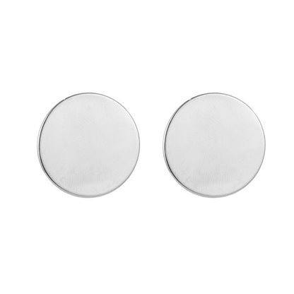 Boucles D'oreilles Éblouissantes de Mode Grandes Géométriques rondes Moderne