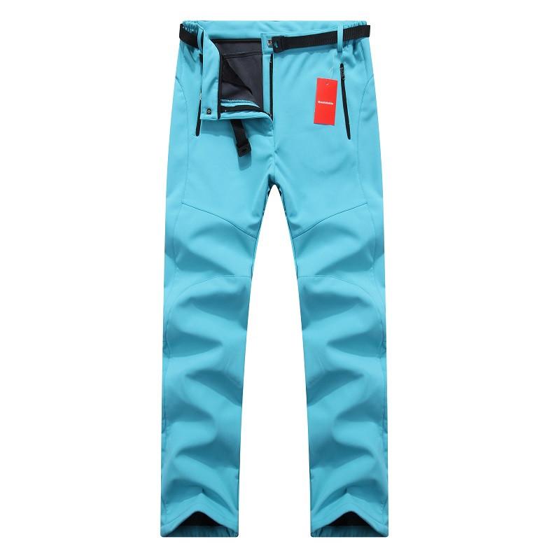 pantalon chaud fibre polaire douce saison hiver-ski-randonnée-imperméable et résistant