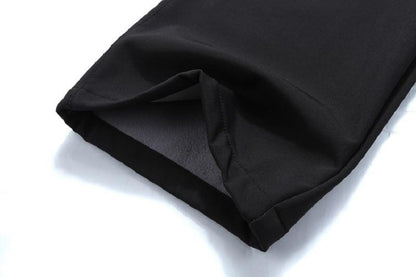 pantalon chaud fibre polaire douce saison hiver-ski-randonnée-imperméable et résistant