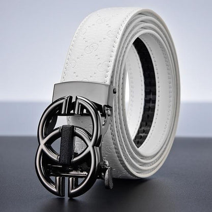 Ceinture de Luxe GoldG boucle Automatique Haute Qualité Cuir artificiel