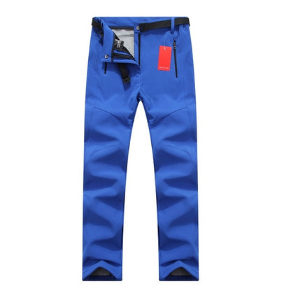 pantalon chaud fibre polaire douce saison hiver-ski-randonnée-imperméable et résistant
