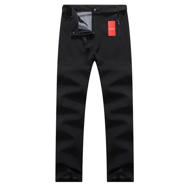 pantalon chaud fibre polaire douce saison hiver-ski-randonnée-imperméable et résistant