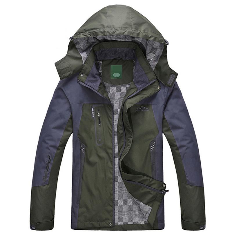 Parka Veste étanche à Capuchon coupe-vent idéale pour les temps pluvieux