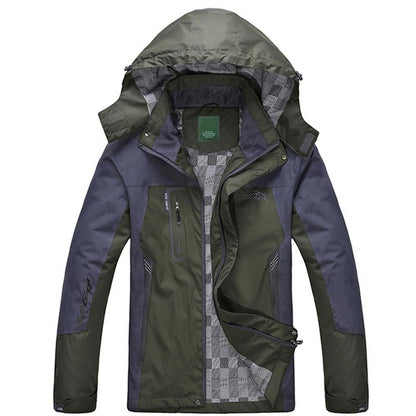 Parka Veste étanche à Capuchon coupe-vent idéale pour les temps pluvieux