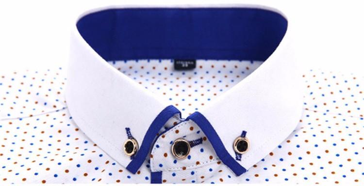 Chemise Homme d'affaires motifs imprimés tendance et confortable