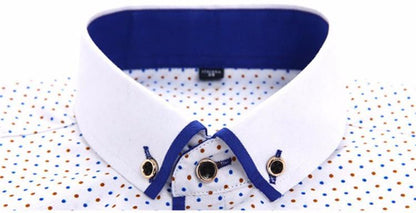 Chemise Homme d'affaires motifs imprimés tendance et confortable