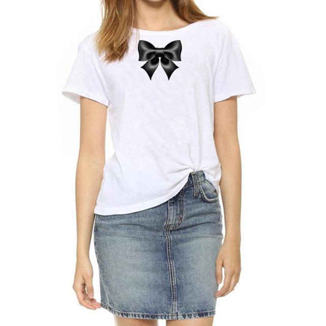 Marque Nouveau T Shirt Femmes Mode slogan Imprimé à Manches courtes simple et sexy