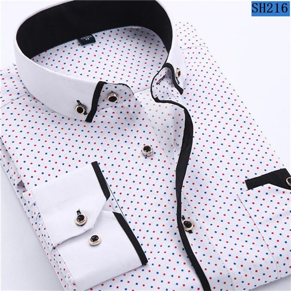 Chemise Homme d'affaires motifs imprimés tendance et confortable