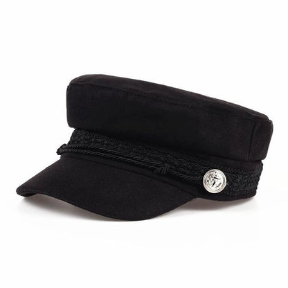 Mode Casquette de capitaine style Marin Béret en laine