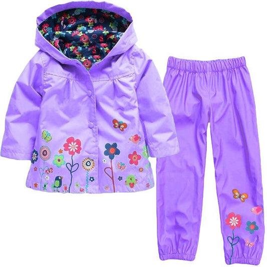 Ensemble de pluie pour enfants Idéal pour sortir lors d'Intempéries