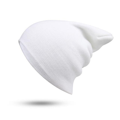 Bonnet style décontracté mode Hip-Hop Unisexe en Coton Solide Doux Tricoté