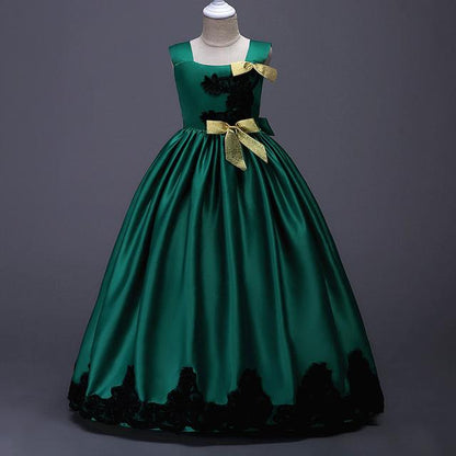 Robes Pour Filles Princesse grand choix de couleurs 5 6 7 8 9 10 11 12 13 14 ans
