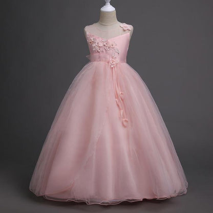 Robes Pour Filles Princesse grand choix de couleurs 5 6 7 8 9 10 11 12 13 14 ans