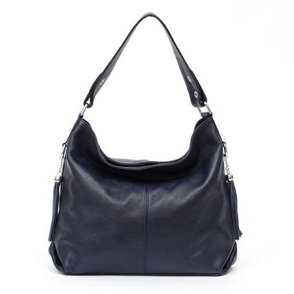 Sac À Main En Cuir Véritable doux au toucher-se porte à l'Épaule-plusieurs couleurs