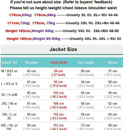 Veste Hiver Doudoune Hommes Épaisse Parka Hommes Outwear