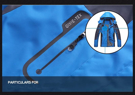 Parka-Veste étanche à Capuchon coupe-vent idéale pour les temps pluvieux