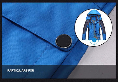 Parka Veste étanche à Capuchon coupe-vent idéale pour les temps pluvieux