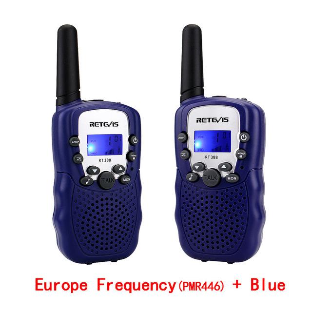 Talkie Walkie Enfants Jouet Radio 0.5W PMR PMR446 Lampe 2 Voies Radio Hf Émetteur-Récepteur