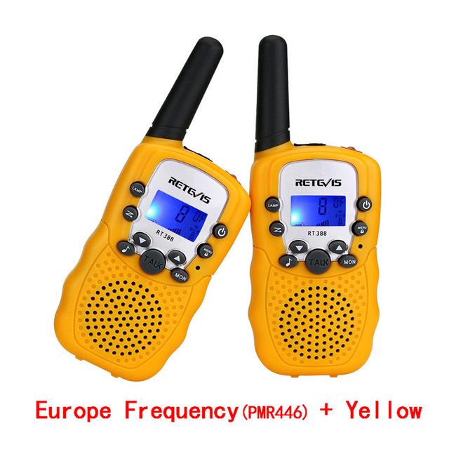 Talkie Walkie Enfants Jouet Radio 0.5W PMR PMR446 Lampe 2 Voies Radio Hf Émetteur-Récepteur