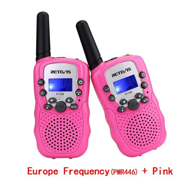 Talkie Walkie Enfants Jouet Radio 0.5W PMR PMR446 Lampe 2 Voies Radio Hf Émetteur-Récepteur